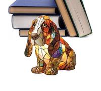 Animal Lamp - Puppy Resin Bedside Light, Gentle Lighting Display Decor, Portable Safe Comfort Accessory | Multipurpose Kids Dorm Apartment Classroom Daycare Teen Bedroom School Nighttime Accent