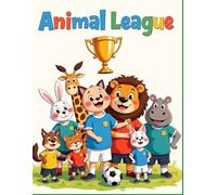 Animal League - Vol 1 Soccer Coloring Book