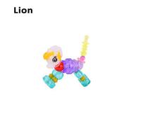 (Animal: León) Pulsera de unicornio con diseño de mascota Twisty Petzt DIYrls