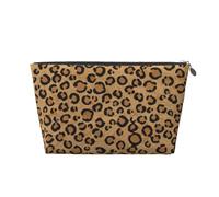 Animal Leopardo Salvaje Estampado, Bolsa de artículos de tocador Bolsa de Maquillaje Bolsa de cosméticos Bolsa de artículos de tocador de Viaje portátil