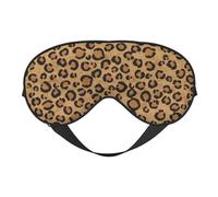 Animal leopardo salvaje estampado, Cubreojos completos Antifaz bloqueador de luz Antifaz para dormir Antifaz suave con los ojos vendados Noche