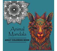 Animal Mandala: Adult Coloring Book