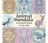 Animal Mandala Coloring Book