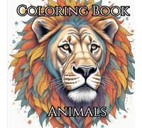 Animal Mandala Coloring Book for Teens and Adults: Relaxing Patterned Animals with Bold Lines for Stress Relief, Mindfulness, and Creative Calm
