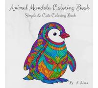 Animal Mandala Coloring Book: Simple & Cute Coloring Book