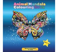 Animal Mandala Colouring Book