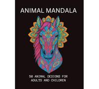 Animal Mandala colouring book