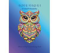Animal mandala: Stress-relief and relaxing book