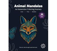 Animal Mandalas: An Immersive Coloring Journey