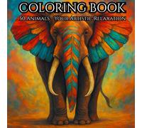 Animal Mandalas for Kids: 50 Unique Designs for Mindfulness and Focus Dive into a world of 50 hand-drawn animal patterns designed to soothe anxiety ... for children ages 8-12 and adults also !