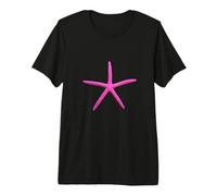 Animal Marino Estrella de mar Rosa Camiseta Premium