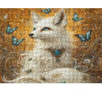 Animal Mariposa Puzzle 2000 Piezas Adultos, Rompecabezas con Letras en la Parte Posterior - Piezas Que Encajan Perfectamente, Reto de Concentración, Regalo para Mujer y Decor, 99.5 x 70.5 cm w0-164