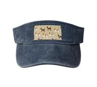 Animal Mascota Beagle Inteligente Lindo de Dibujos Animados, Sombreros Deportivos con Visera, Gorra de béisbol Superior vacía, Gorra con Visera de protección Solar