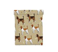 Animal Mascota Beagle Inteligente Lindo de Dibujos Animados, Squeeze Top Wallet Bolsa de Almacenamiento para Mujer Monedero pequeño Bolsa de Cambio