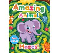 Animal Maze Adventure Book for Kids: “Fun Mazes, Tracing Practice, and Animal Facts for Curious Kids Ages 4-8”