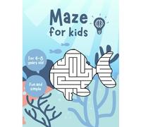 Animal Mazes for Kids: 102 Maze Activity Book for Ages 4-8.