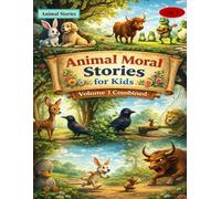 Animal Moral Stories for Kids - Volume 1 Combined: 10 Heartwarming Bedtime Animal Tales with Life Lessons on Kindness, Honesty and Good Values: 11
