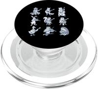Animal Music Band Tocando Instrumentos Guitarra Music Lover PopSockets PopGrip para MagSafe