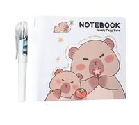 Animal Notebook - Capybara-Themed Organizer with Adorable Cover, Ideal Work Planner Creative Journal Daily Writing, Drawing, Note-Taking | Cute Stationery Students, Teachers Office Desk Setup
