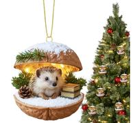 Animal Ornaments For Christmas Tree - Cute 2D Flat Holiday Pendant