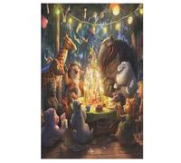 Animal Party Puzzle Games for Adults Y Niños - for Creativity And Mindfulness - Challenging Jigsaw Puzzles 1000 Piezas for Family 78×53cm