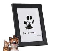 Animal Paw Print Kit | Inkless Pet Footprint Kit | Dog Paw Print Kit | Cat Paw Print Kits for Pets Animal Paw Print Kit for Memorial Dogs and Cats Animal Paw Print Kit 5.79x4.29x0.47 Inches