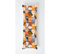 Animal Paws Body Pillow Case Cover 40x145cm, Long Backrest Cushion Pillow Protector with Zipper, Decorative Bedding Pillowcase, Soft Body Pillow Cover for Couch Bedroom Bears