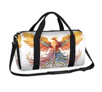 Animal Phoenix - Bolsa deportiva de lona para fin de semana, bolsa de viaje, gimnasio, bolsa de lona para niños, niñas, niños, mujeres y hombres