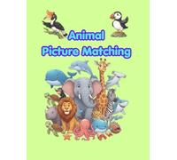 Animal Picture Matching: A Fun Way to Learn Vocabulary for Boys and Girls (Ages 4-8) | Explore the World of Animals from Forest to Ocean
