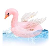 Animal Pool Floats - Inflatable Swan Shaped Floating Ride On Water Toy