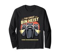 Animal Puns: El Gran atraco a la Basura, Divertido Mapache Manga Larga