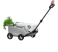 Animal Push - Corredor de gatito portátil, cuatro ruedas con, fácil plegable Caddy | Marco de consola de taza de almacenamiento con cremallera, perros de seguridad de seguridad transpirabl