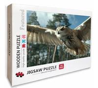 Animal Puzzle de 1000 Piezas para Adultos, Puzzle Madera con Caja 75x50cm, Rompecabezas Adultos de Alta Dificultad, DIY Juego de Rompecabezas, Pasatiempo Creativo, Decoración de Verano, (BúHo) 2-9445