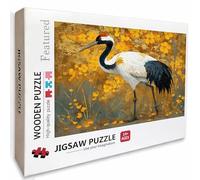 Animal Puzzle de 4000 Piezas para Adultos, Puzzle Madera con Caja 141x87cm, Rompecabezas Adultos de Alta Dificultad, Pasatiempo Creativo, Juego de Rompecabezas, para Toda La Familia, (Amarillo) 8-6616