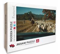 Animal Puzzle Madera, Caballo Puzzle 2000 Piezas Adultos con Compact Box 99x70cm, Rompecabezas Desafiante, Juegos de Rompecabezas Creativos para Hombres Mujeres Adolescente, Regalos para niñas, 1-9083