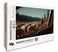 Animal Puzzle Madera, Paisaje Puzzle 3000 Piezas Adultos con Compact Box 122x81cm, Rompecabezas Desafiante, Juegos de Rompecabezas Creativos para Hombres Mujeres, Decoración Verano, Regalo, 3-1318