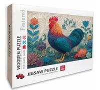 Animal Puzzle Madera, Planta Puzzle 4000 Piezas Adultos con Compact Box 141x87cm, Rompecabezas Desafiante, Juegos de Rompecabezas Creativos para Hombres Mujeres Adolescente, Regalos para niñas, H-1576