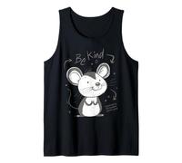 Animal Ratón Be Kind Wherever You Go Camiseta sin Mangas