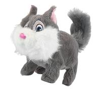 Animal relleno de ardilla - juguetes de ardilla interactivos | Juguete para caminar interactivo | Caminando peluche de ardilla marrón | Juguetes de lujo eléctrico para niños adolescentes, muñecas reco