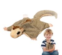 Animal Relleno de Planeador de azúcar, Lindo Juguete de Relleno de azúcar | Juguete compañero de Realista con imanes Flying Squirrel Plush Moll para Baby Shower Cumplir Collection