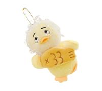 animal relleno del pato de la historieta, llavero de la felpa del pato | Pato puchero Lindo animal de peluche para niños niñas niños bolso