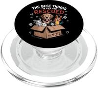 Animal Rescue Volunteer Dog Cat Pet Bird Rescuer Costume PopSockets PopGrip para MagSafe