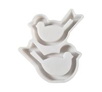 Animal Resin Mold - Studio Bird Shape, Silicone Casting Form, Hollow Cement Plaster Epoxy Art Template | Ideal for Easter Spring Decoration Table Centerpiece Handmade Craft Gift Making Home