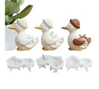 Animal Resin Molds - 3 Piece Sea Gull Shape Epoxy | Casting Silicone Plaster Mould Set DIY Craft Decoration Tool for Home, Wedding, Holiday Party, Dinner Table or Decorative Art Making