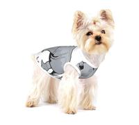 Animal Rhino - Camiseta de algodón para mascotas, sin mangas, elástica, para cachorros, chaleco suave para mascotas pequeñas