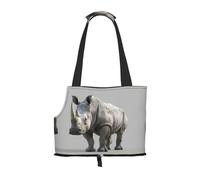 Animal Rhino Print Puppy Carrier Dog Walking Bags Pets Dogs Carrier Bag for Small Dogs and Cat and Rabbit
