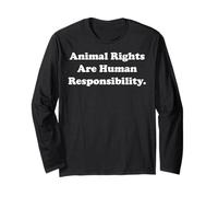 Animal Rights Are Human Responsibility Manga Larga