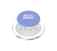 Animal Rights Meat Is Murder for Animal Lovers PopSockets PopGrip para MagSafe