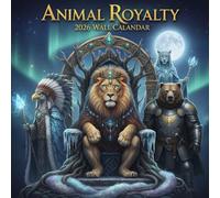 Animal Royal Calendar 2026: Enchanting Portraits of Kings & Queens of the Wild - Square 8.5x8.5 INCH