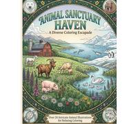 Animal Sanctuary Haven: A Diverse Coloring Escapade